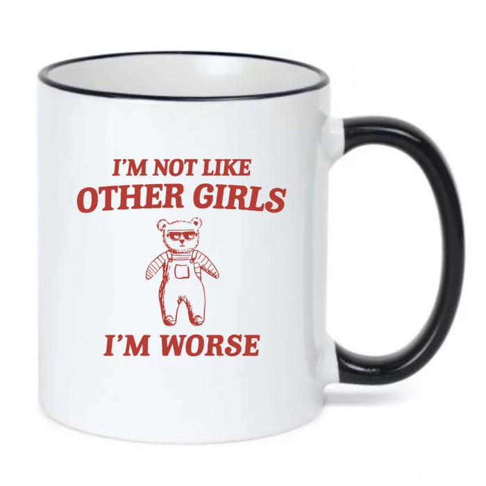 Im Not Like Other Girl Black Color Changing Mug