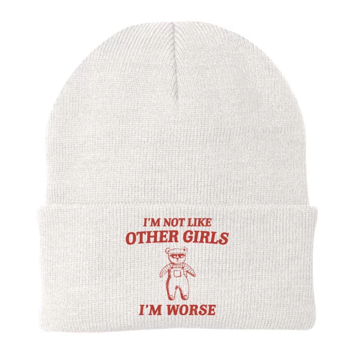 Im Not Like Other Girl Knit Cap Winter Beanie