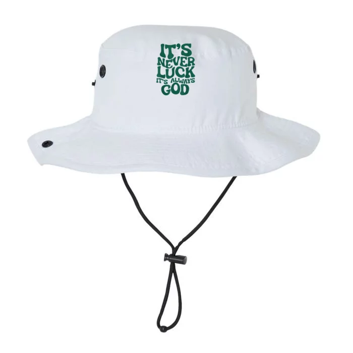 ItS Never Luck ItS Always God Legacy Cool Fit Booney Bucket Hat