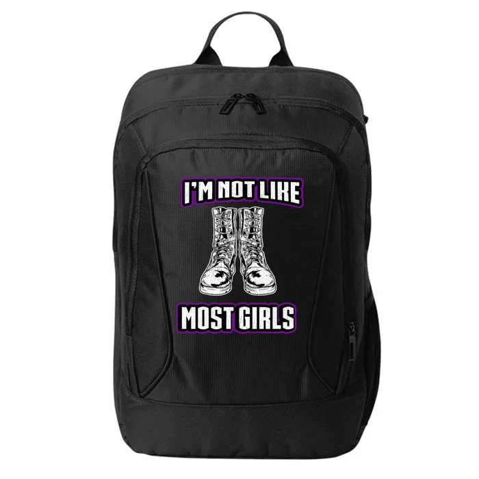 Im Not Like Most For Military And Police Gift City Backpack