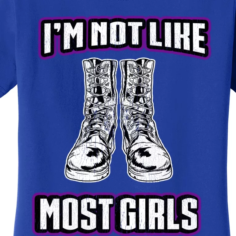 Im Not Like Most For Military And Police Gift Women's T-Shirt