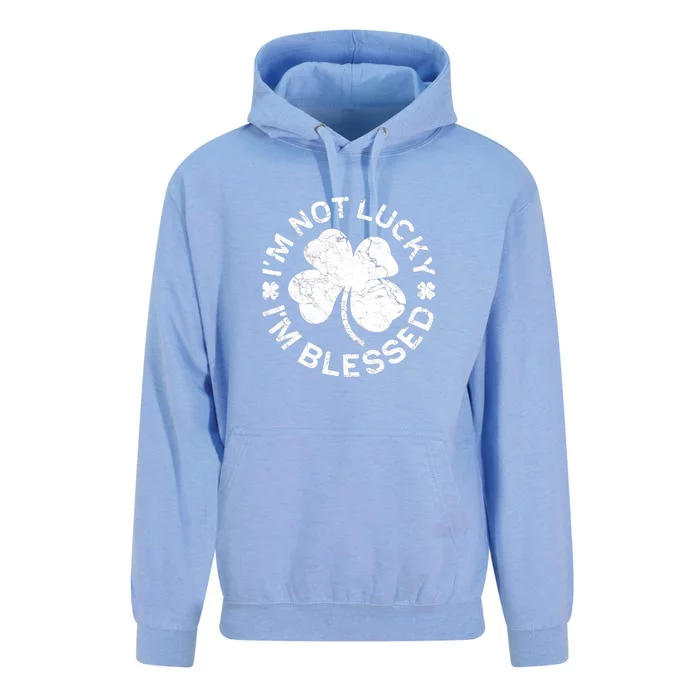 I'm Not Lucki I'm Blesssed Merch St.Patrick's Day Unisex Surf Hoodie