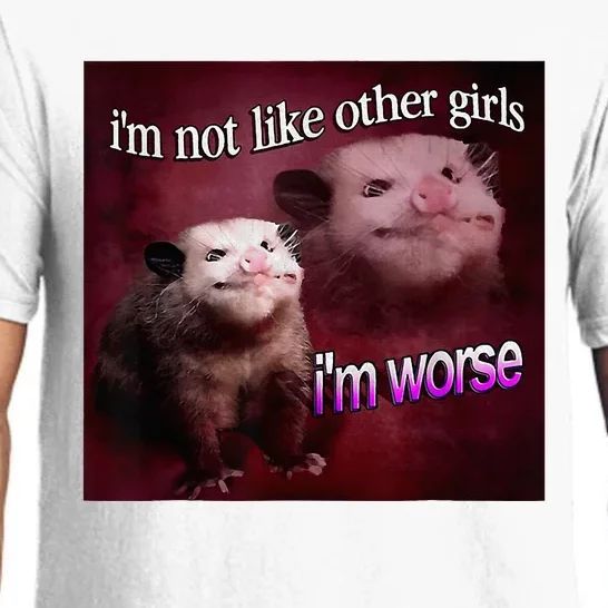 I’M Not Like Other Girl I’M Worse Women Friend Pajama Set