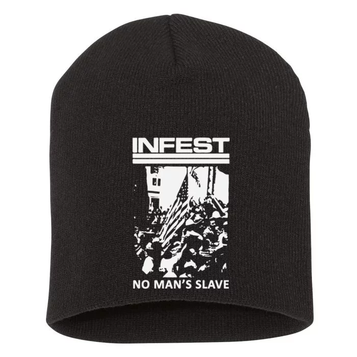 Infest No Mans Slave Short Acrylic Beanie