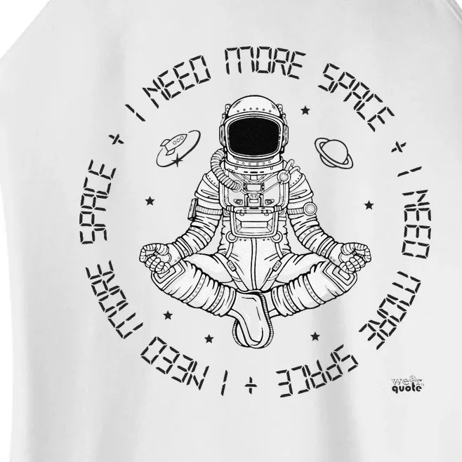 I NEED MORE SPACE Women’s Perfect Tri Rocker Tank