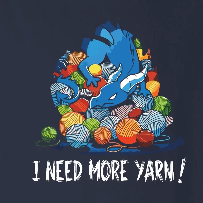 I Need More Yarn Dragon Toddler Long Sleeve Shirt