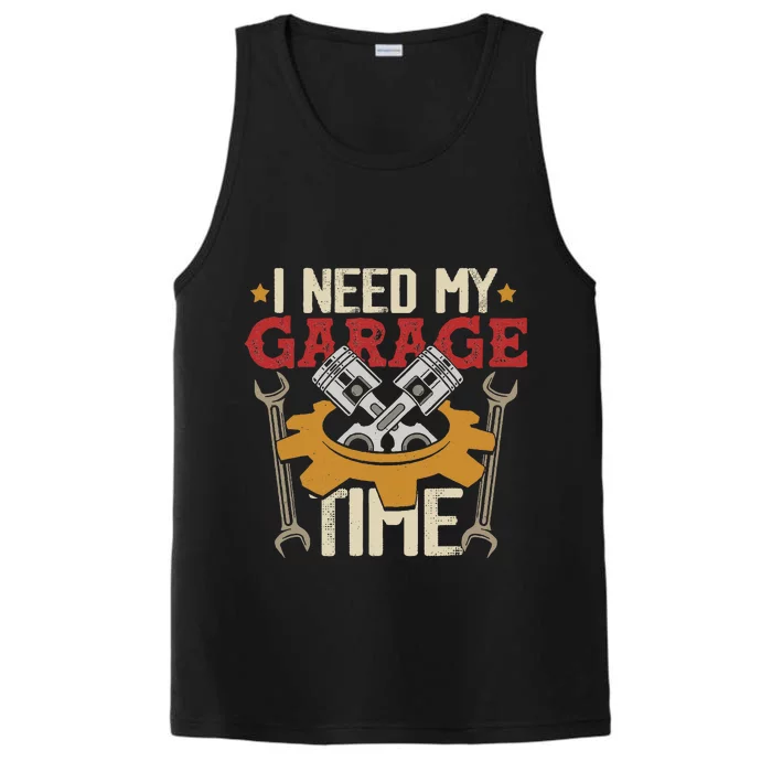 I Need My Garage Time Car Garage Auto Mechanic Car Lover Performance Tank