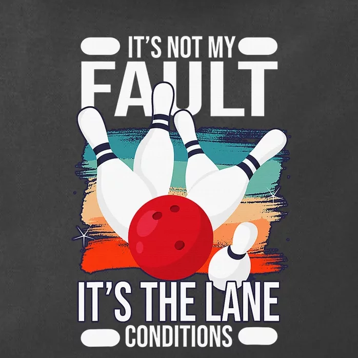 It's not my Fault it's the lane conditions Zip Tote Bag