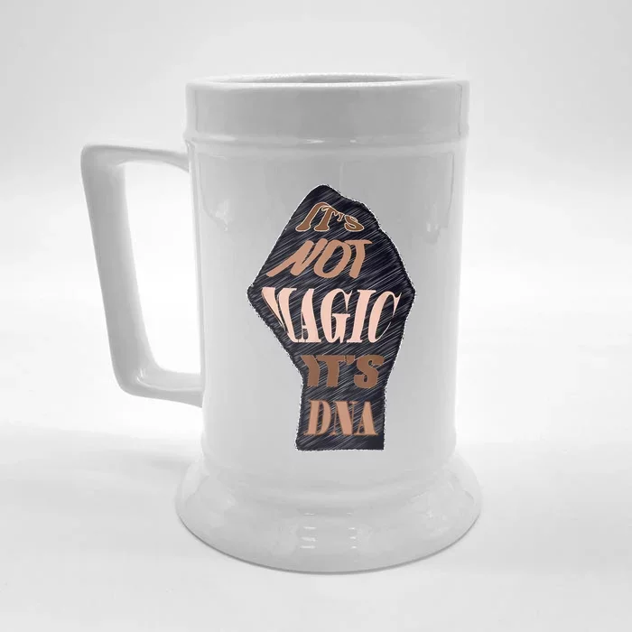 IT'S NOT MAGIC, IT'S DNA Front & Back Beer Stein