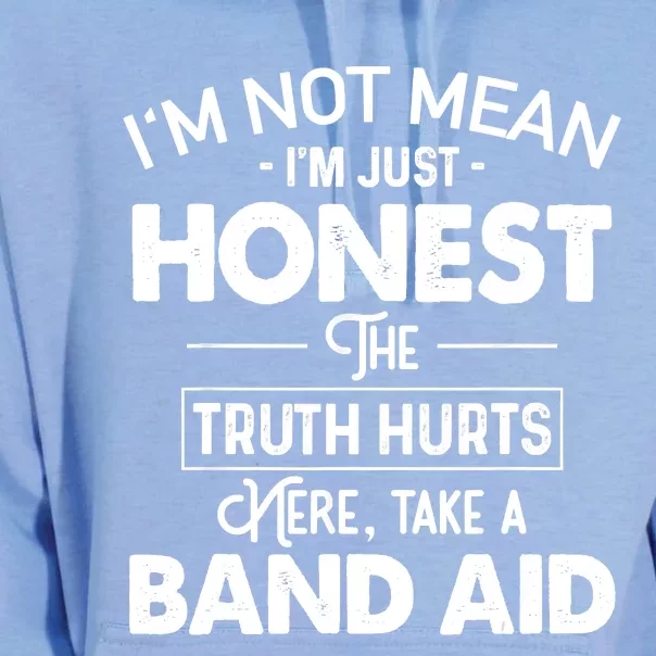 I'm Not Mean I'm Just Honest The Truth Hurts Unisex Surf Hoodie