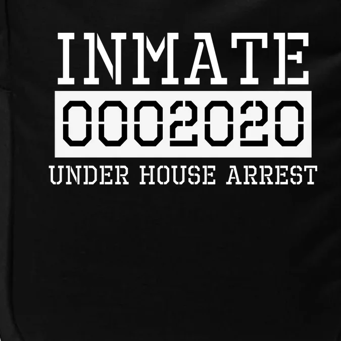 Inmate Under House Arrest Funny Prison Costume Impact Tech Backpack