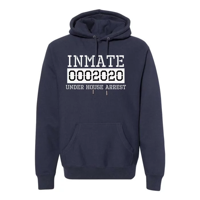 Inmate Under House Arrest Funny Prison Costume Premium Hoodie