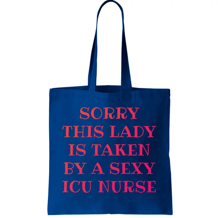 Icu Nurse Nursing Rn Valentines Day Gift Tote Bag