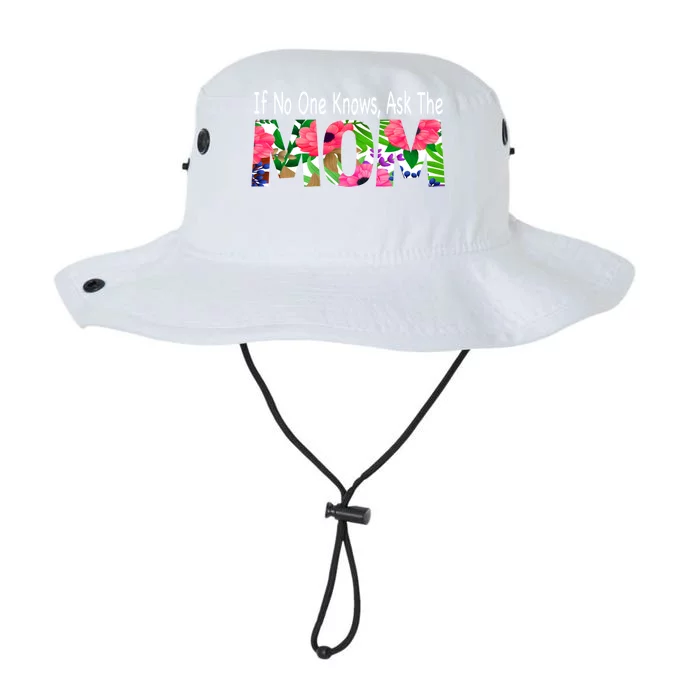 If No One Knows Ask The Mom Mother Gift Legacy Cool Fit Booney Bucket Hat