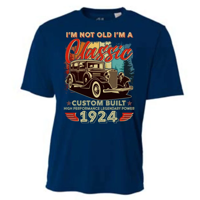 100th Birthday Im Not Old Im A Classic 1924 Custom Built Cooling Performance Crew T-Shirt