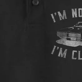 I'm Not Old I'm Classic Funny Car Graphic Men & Womens Short Sleeve Dry Zone Grid Performance Polo