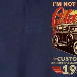 80th Birthday Im Not Old Im A Classic 1944 Custom Built Softstyle Adult Sport Polo