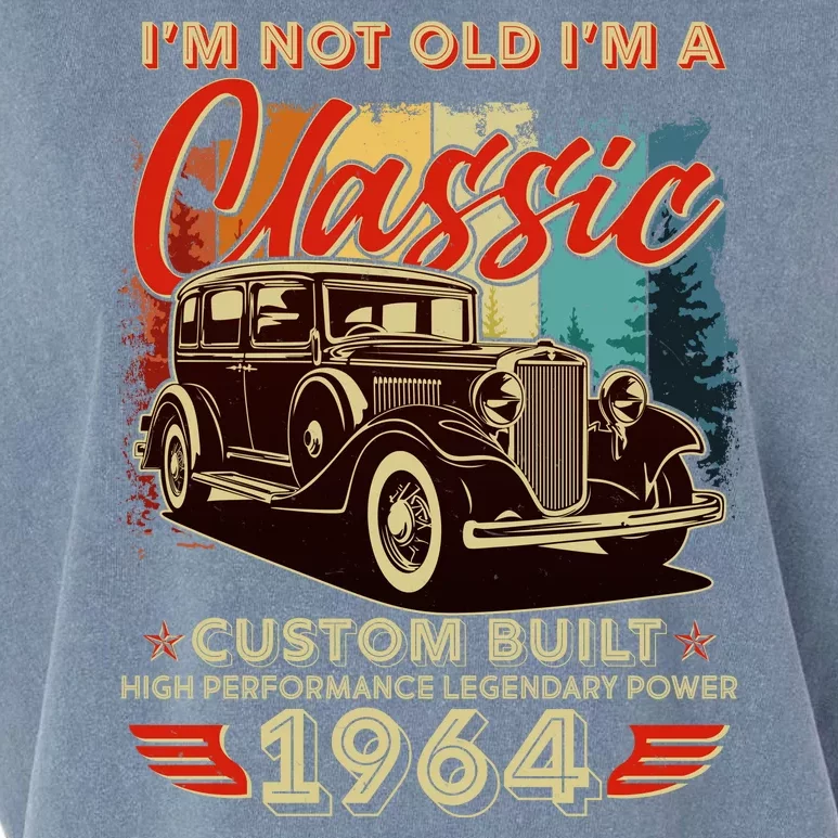 60th Birthday Im Not Old Im A Classic 1964 Custom Built Garment-Dyed Women's Muscle Tee