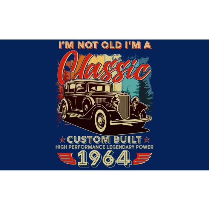 60th Birthday Im Not Old Im A Classic 1964 Custom Built Bumper Sticker