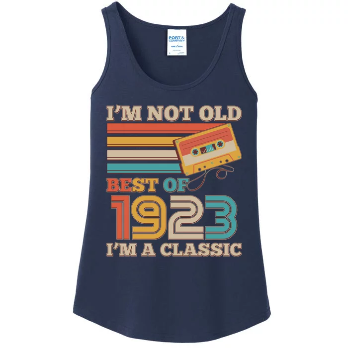 I'm Not Old Best Of 1923 I'm A Classic 100th Birthday Ladies Essential Tank