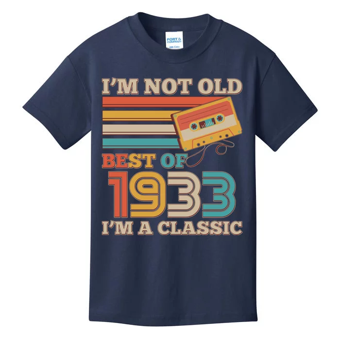 I'm Not Old Best Of 1933 I'm A Classic 90th Birthday Kids T-Shirt