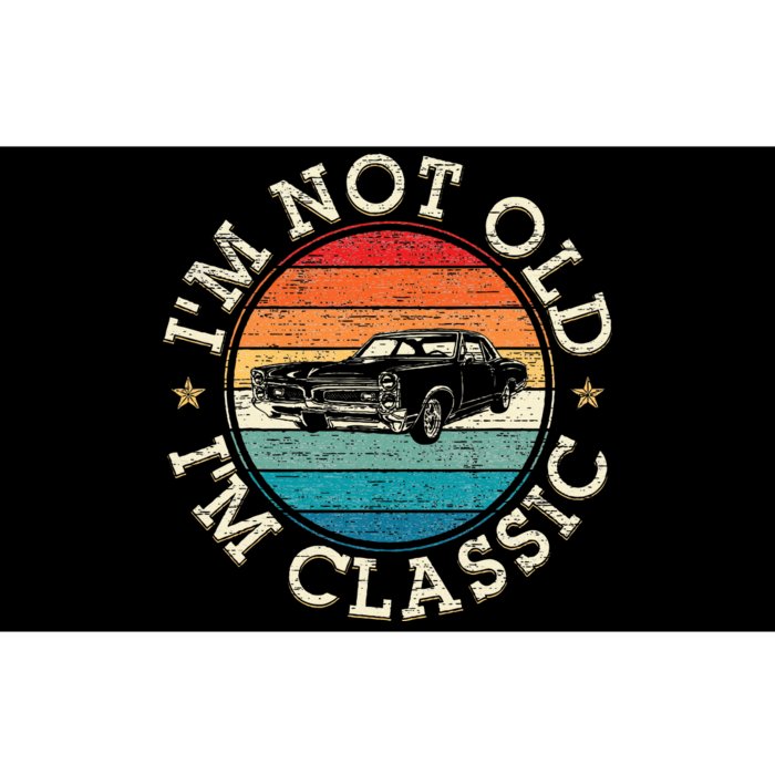 Im Not Old Im Classic Funny Car Christmas Birthday Bumper Sticker