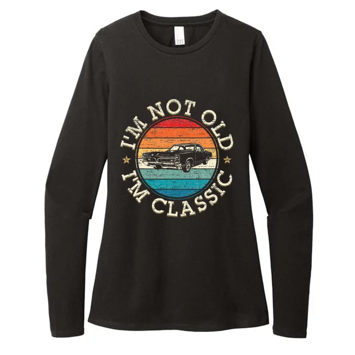 Im Not Old Im Classic Funny Car Christmas Birthday Womens CVC Long Sleeve Shirt