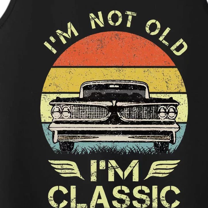 IM Not Old IM Classic Funny Car Graphic Performance Tank