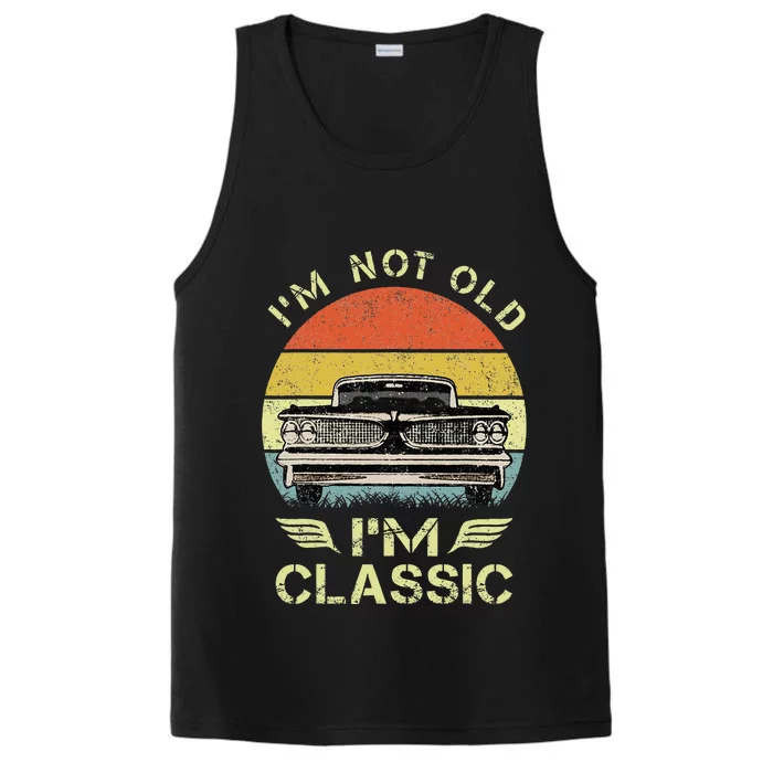 IM Not Old IM Classic Funny Car Graphic Performance Tank