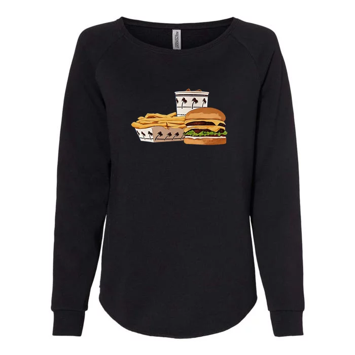 In N Out Womens California Wash Sweatshirt