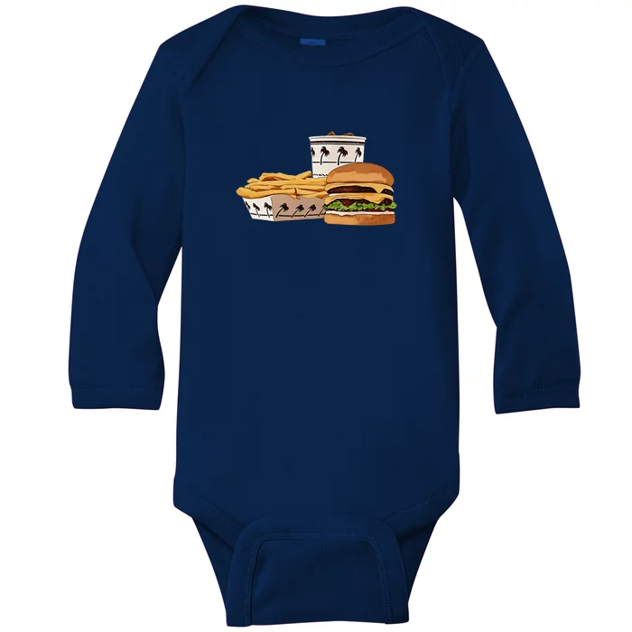 In N Out Baby Long Sleeve Bodysuit