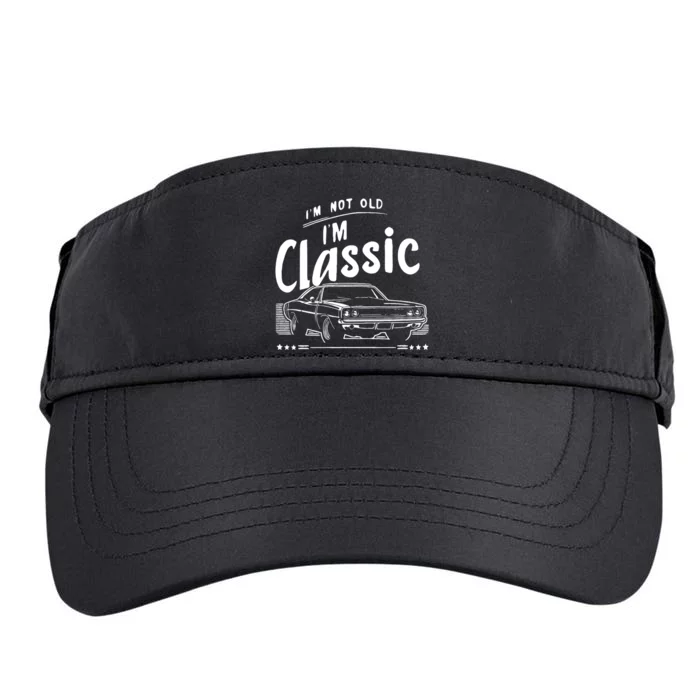 IM Not Old IM Classic Funny Car Graphic Adult Drive Performance Visor