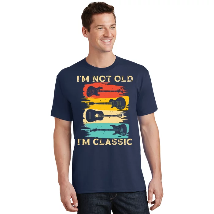 Im Not Old Im Classic Retro Vintage Pickup Guitar T-Shirt