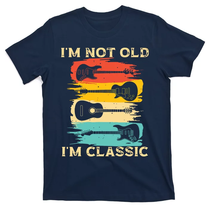 Im Not Old Im Classic Retro Vintage Pickup Guitar T-Shirt