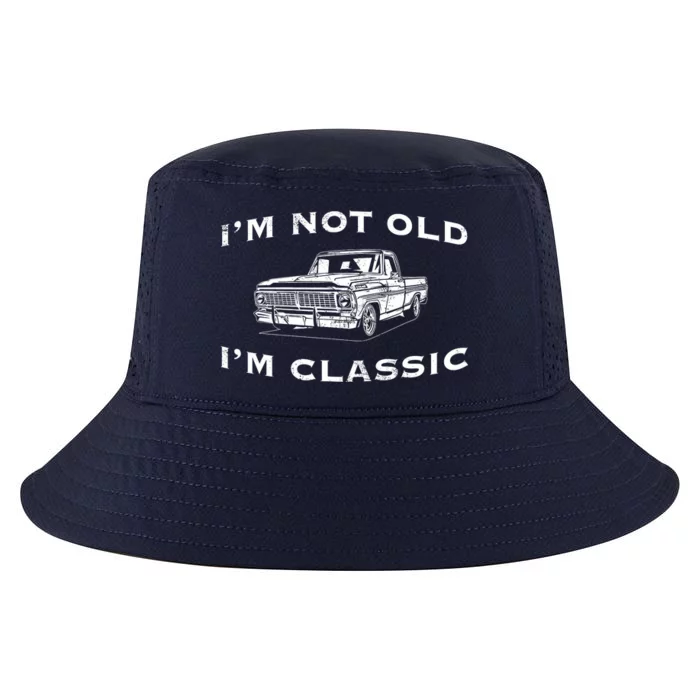 IM Not Old IM Classic Funny Classic Truck Car Graphic Cool Comfort Performance Bucket Hat