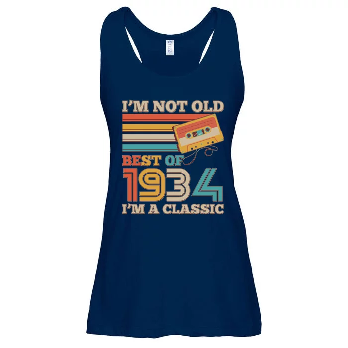 Im Not Old Best Of 1934 Im A Classic 90th Birthday Ladies Essential Flowy Tank