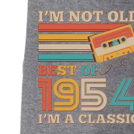 Im Not Old Best Of 1954 Im A Classic 70th Birthday Doggie 3-End Fleece Hoodie