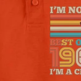 Im Not Old Best Of 1964 Im A Classic 60th Birthday Dry Zone Grid Performance Polo