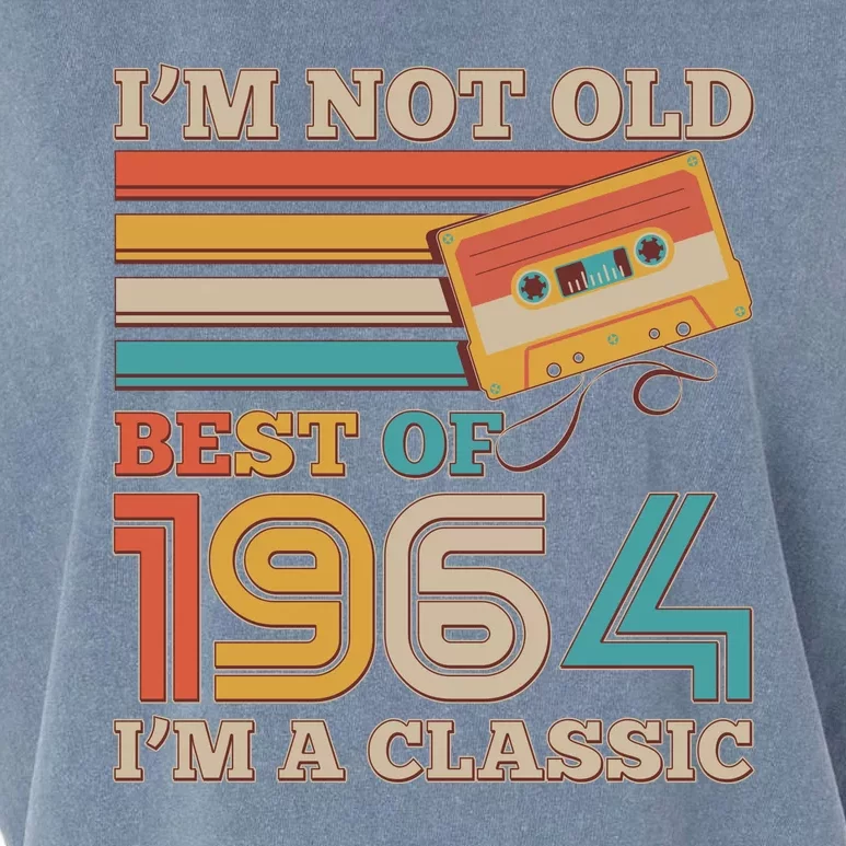 Im Not Old Best Of 1964 Im A Classic 60th Birthday Garment-Dyed Women's Muscle Tee