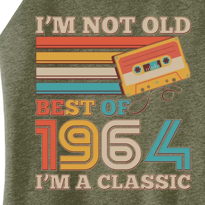 Im Not Old Best Of 1964 Im A Classic 60th Birthday Women’s Perfect Tri Rocker Tank