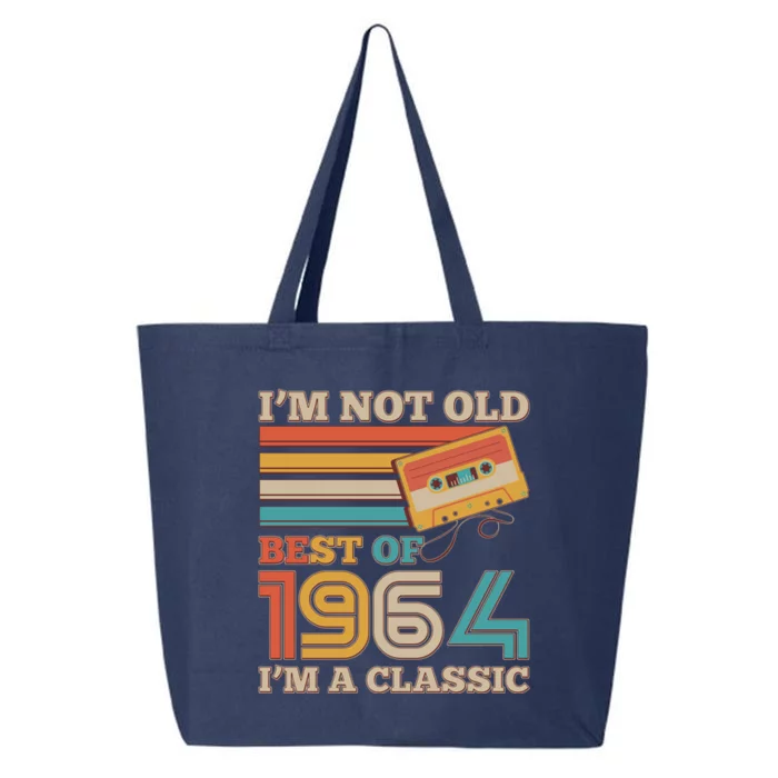 Im Not Old Best Of 1964 Im A Classic 60th Birthday 25L Jumbo Tote