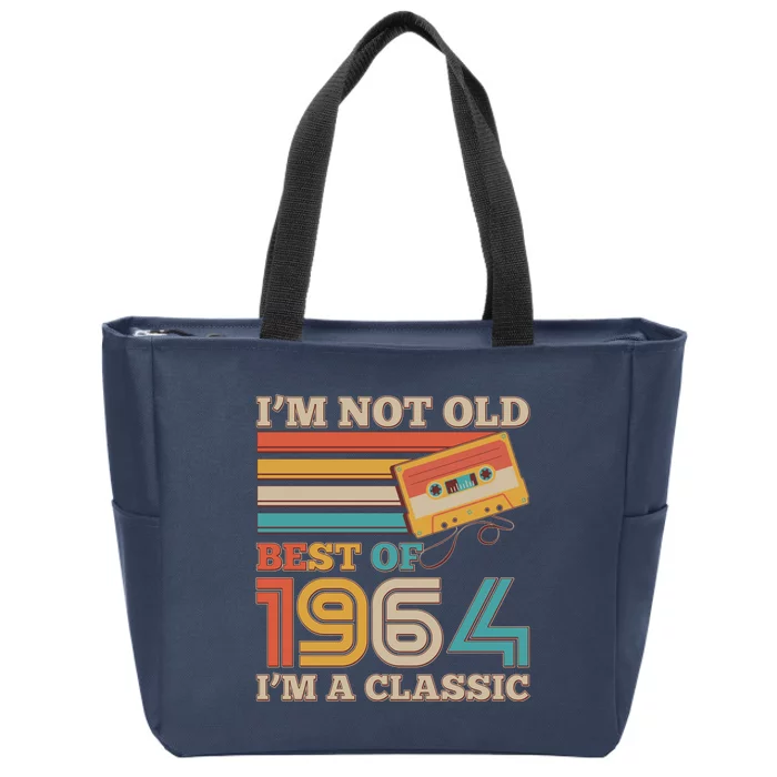 Im Not Old Best Of 1964 Im A Classic 60th Birthday Zip Tote Bag