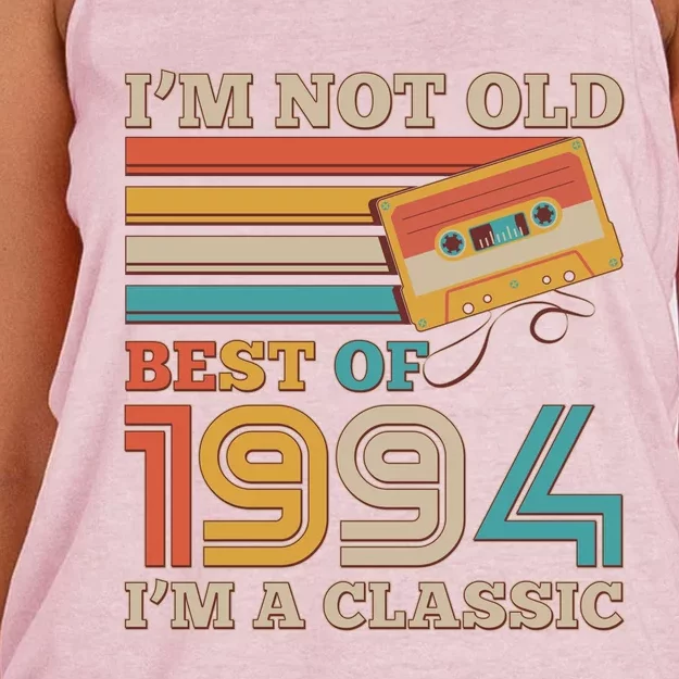 Im Not Old Best Of 1994 Im A Classic 30th Birthday Women's Knotted Racerback Tank