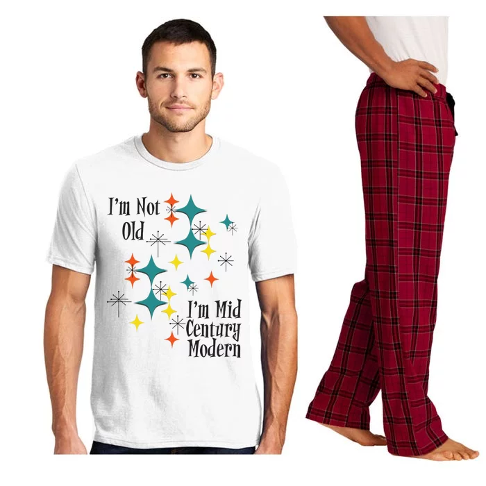 I'm Not Old I'm Mid Century Modern Space Age Birthday Funny Pajama Set