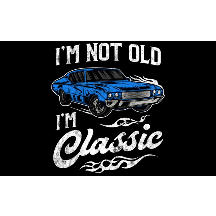 IM Not Old IM Classic Vintage Muscle Car Lover Gift Bumper Sticker