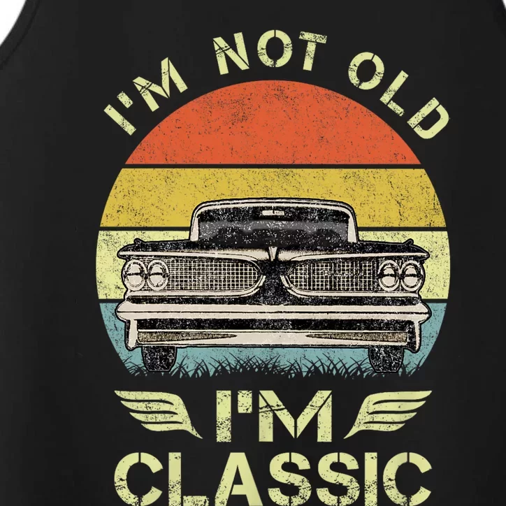 IM Not Old IM Classic Funny Car Graphic Performance Tank