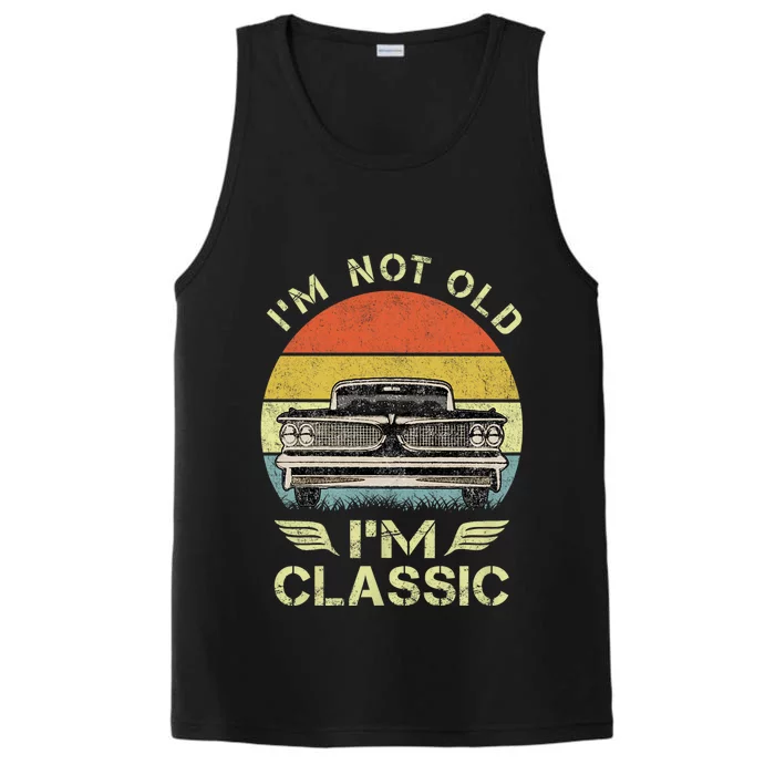 IM Not Old IM Classic Funny Car Graphic Performance Tank