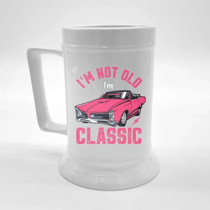 IM Not Old IM Classic Funny Old Man Front & Back Beer Stein