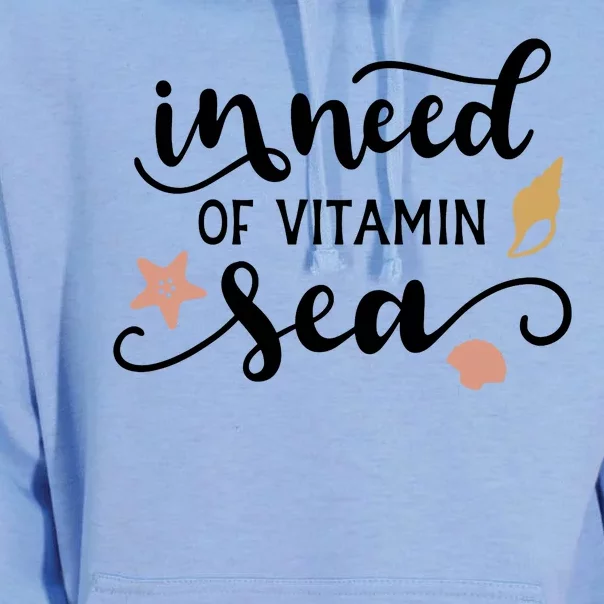 In Need Of Vitamin Sea Unisex Surf Hoodie