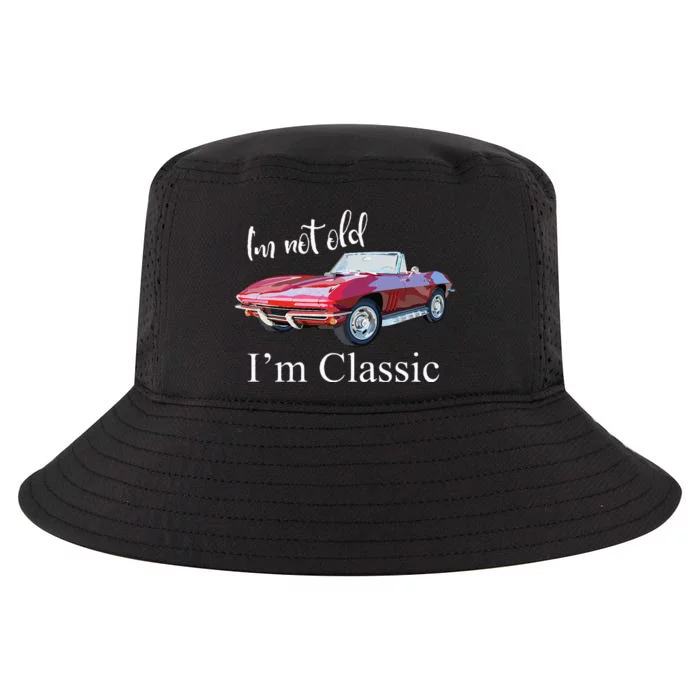 I'm Not Old I'm Classic Retro Muscle Car Cool Birthday Cool Comfort Performance Bucket Hat